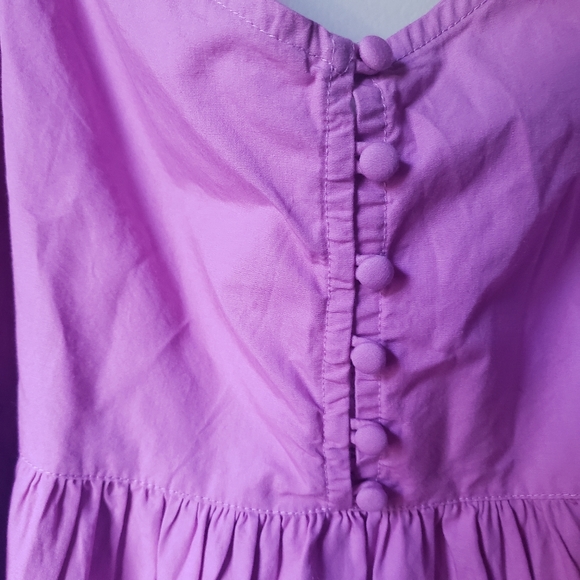 Free People Puff Sleeve Top - Picture 2 of 5